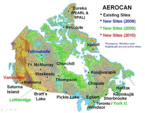 AEROCAN Sites